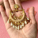 Peacock Earrings (Golden)